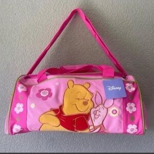 COPY - Disney -Winnie The Pooh- Duffle Bag Luggage Travel Bag 16"x10"x10" Vinta…